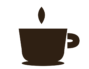 coffee tea logo mark